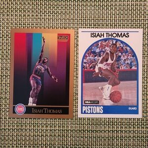 Isiah Thomas Basketball Trading Cards